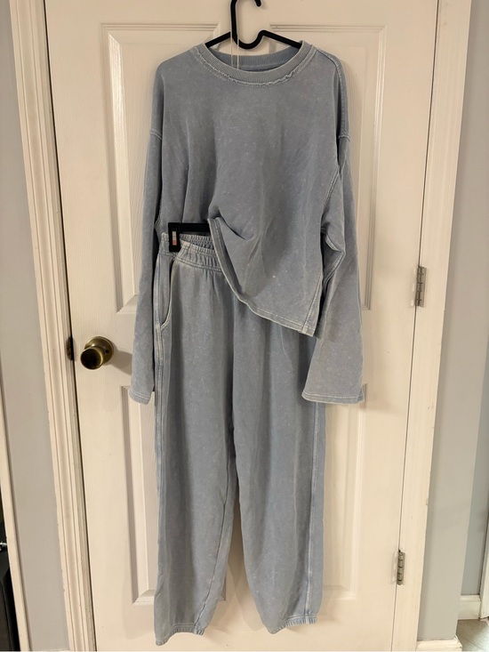 aerie Other - aerie Light Blue Two-Piece hoodie and sweatpants Set
